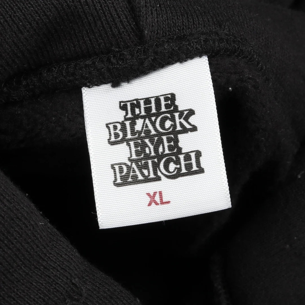 Black Eye Patch - Og Labels In Shape Pullover Hoo… - image 3